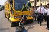 Mangalore roads to be much cleaner; new Street Sweeping Machine launched